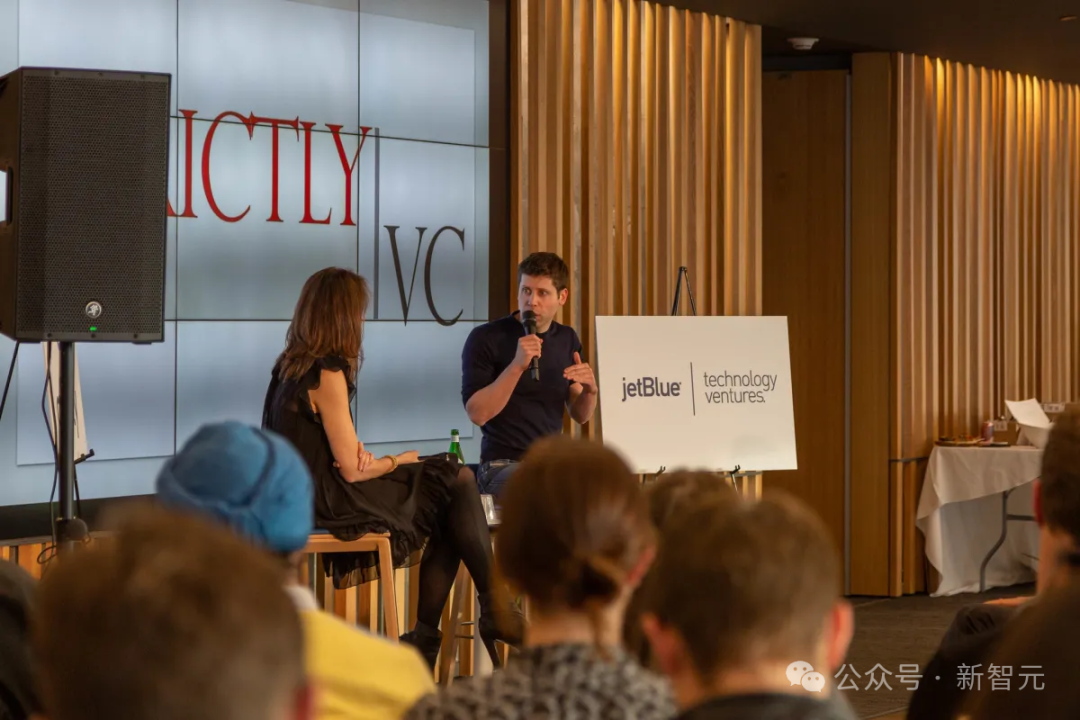 奥特曼2019年参加Strictly VC活动的照片