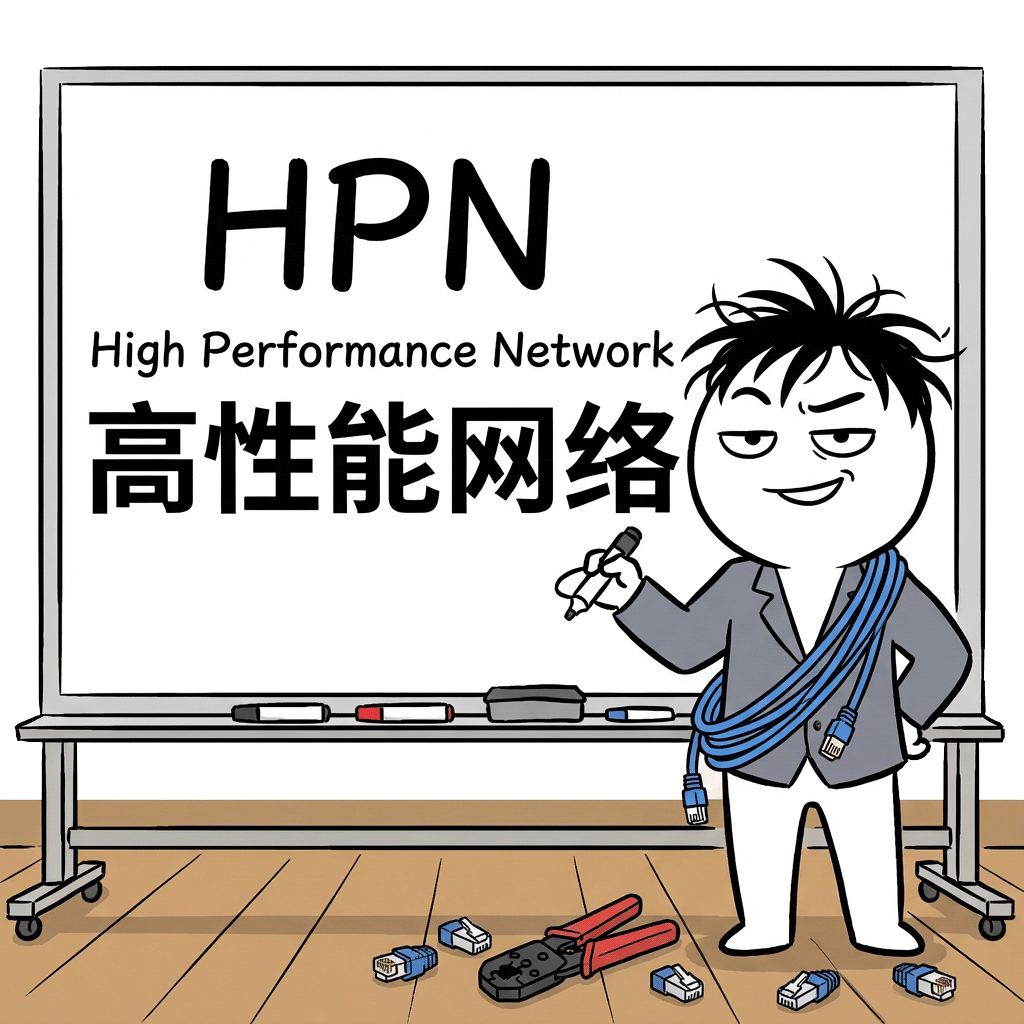 HPN高性能网络概念讲解图