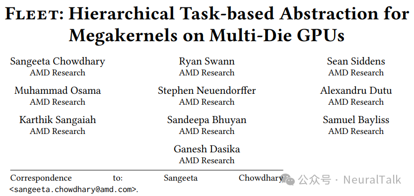 Fleet论文标题页