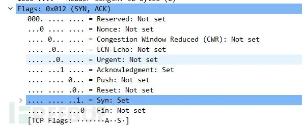 Wireshark TCP Flags标志位