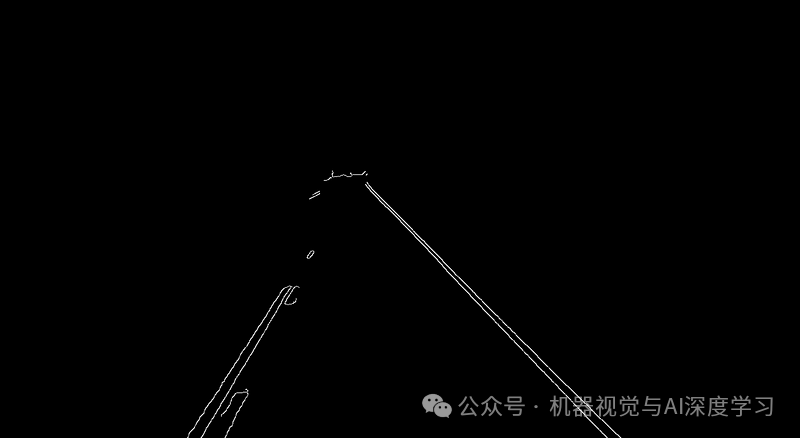 ROI内的边缘图像