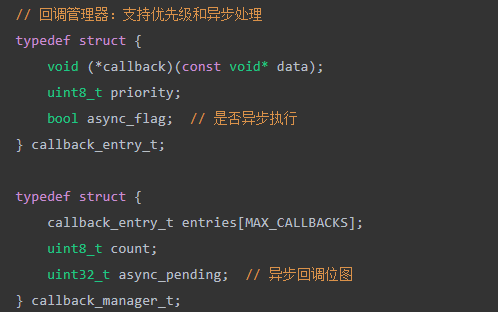 支持优先级与异步处理的回调管理器数据结构
