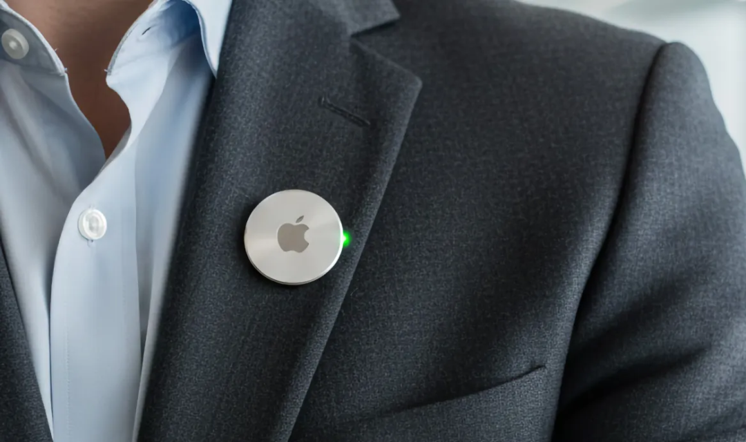 苹果AI穿戴设备概念佩戴示意图