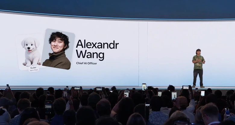Meta首席人工智能官Alexandr Wang演讲