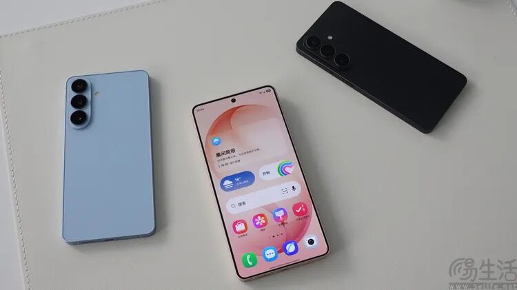 展示智能手机主界面的图片