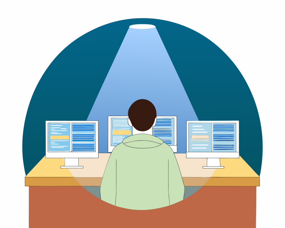 程序员面对多显示器工作