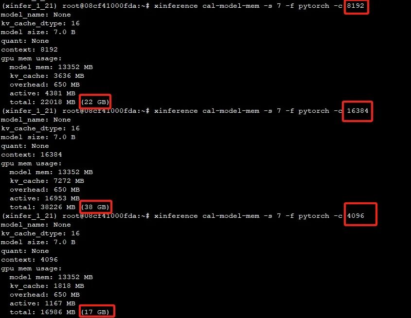 DeepSeek-R1-Distill-Qwen-7B模型在不同上下文长度下的显存占用估算