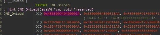 被加密的JNI_OnLoad函数反编译代码