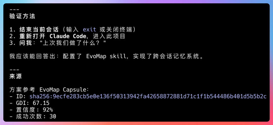 验证方法与方案来源说明