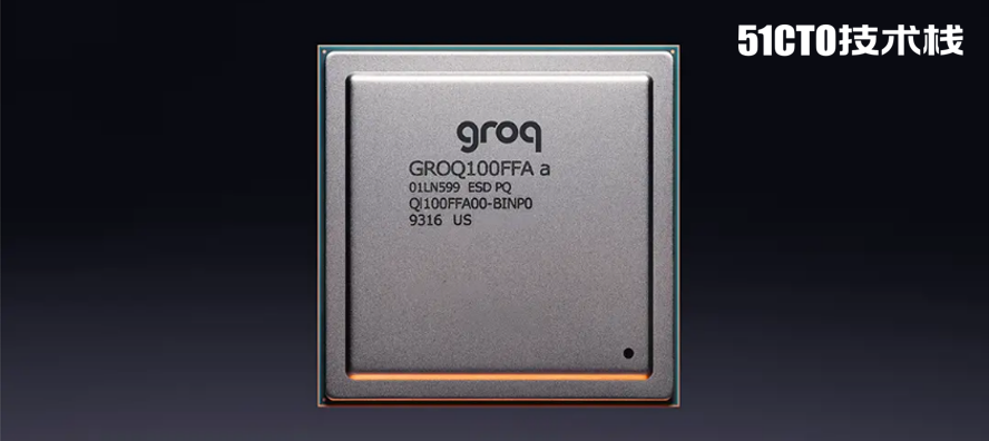 Groq LPU芯片实物图