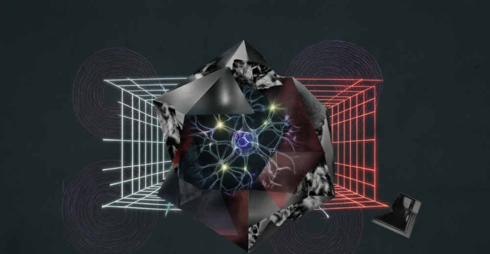 抽象数学几何艺术图