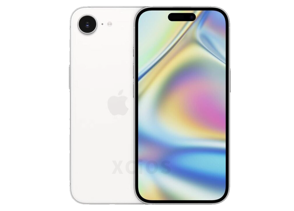 iPhone 17e白色版设计渲染图