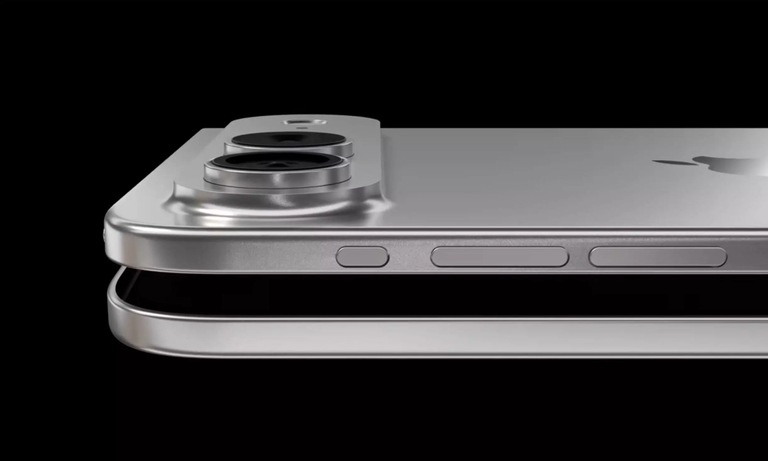 折叠屏 iPhone 侧面轮廓猜想图