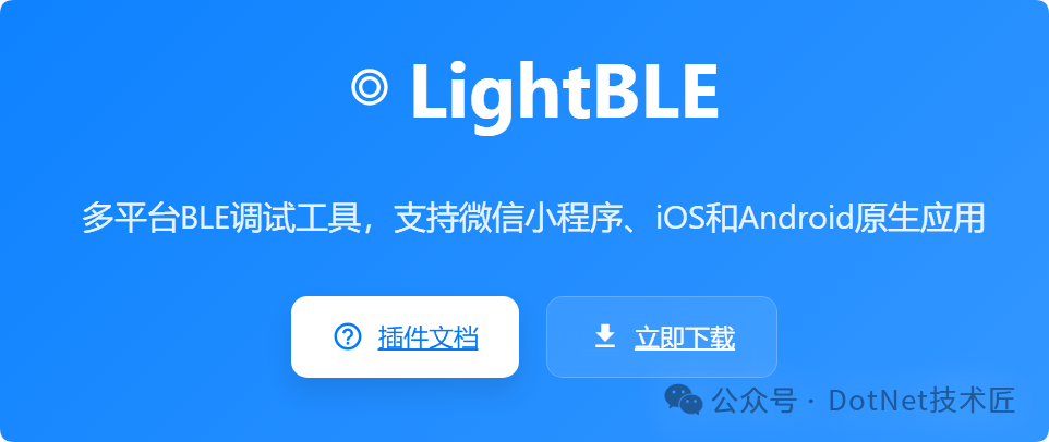 BLE Toolkit+ 界面概览