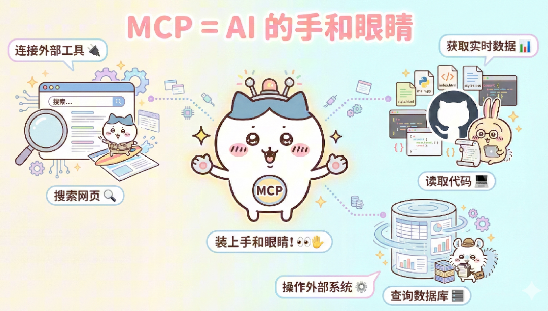 MCP功能的卡通图解
