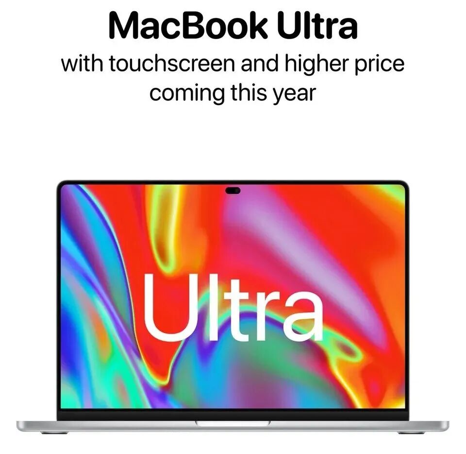MacBook Ultra概念渲染图