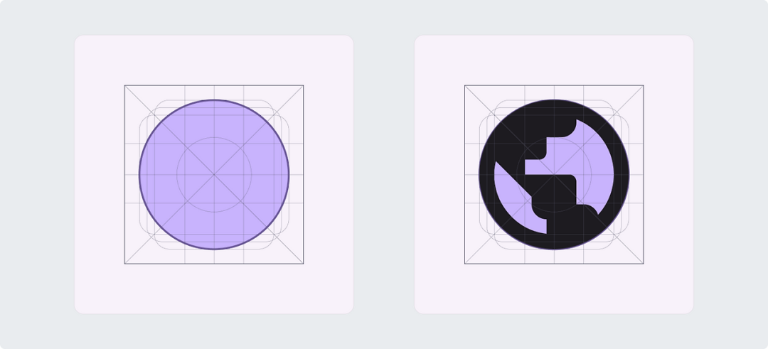 圆形辅助线应用示例