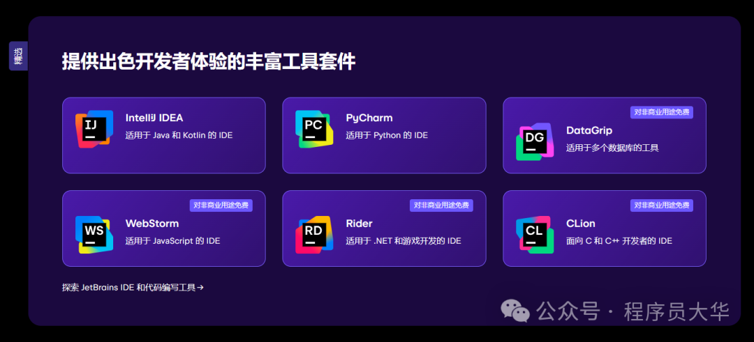 JetBrains系列IDE工具套件