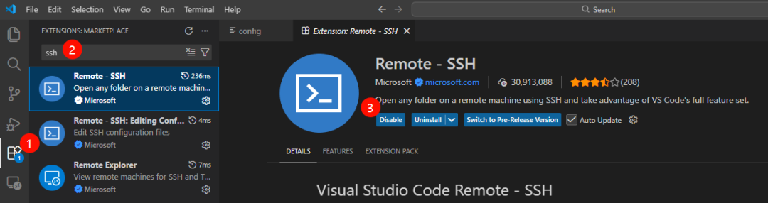 安装Remote-SSH插件