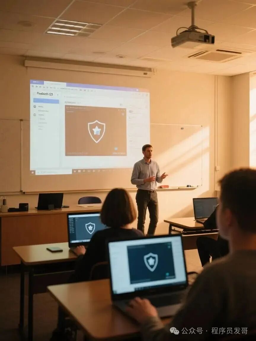 网络安全教学培训现场