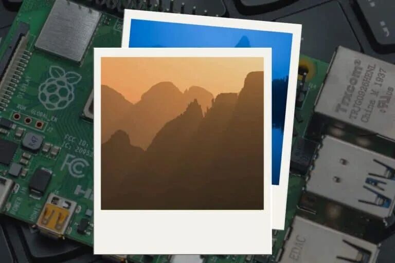 树莓派电路板背景图