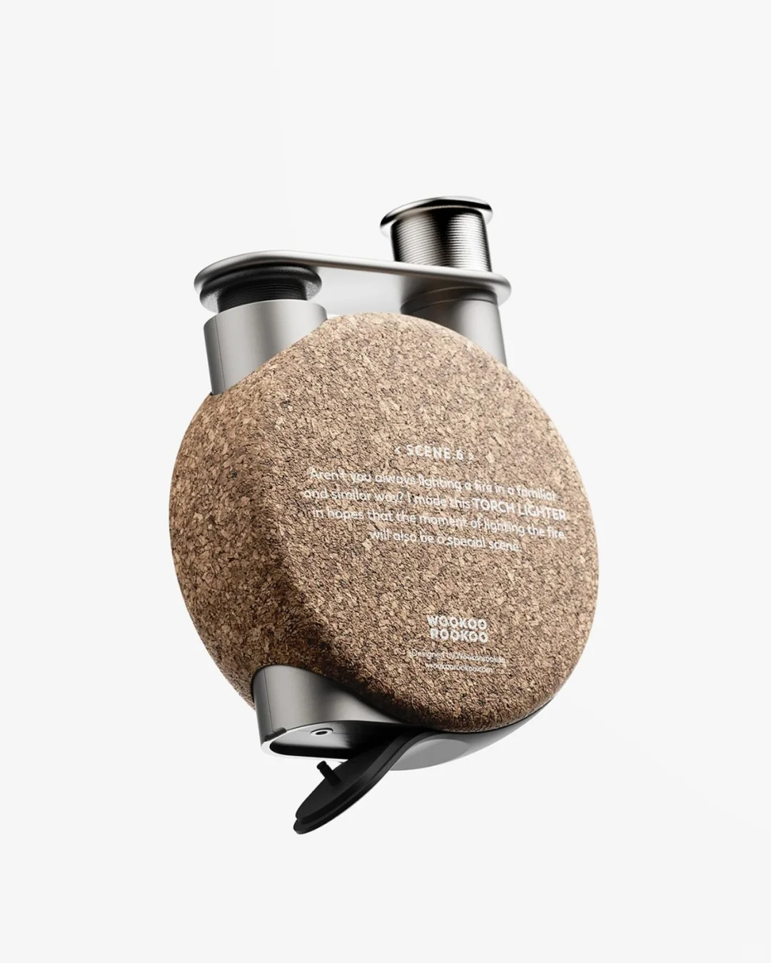 软木材质火炬打火机设计