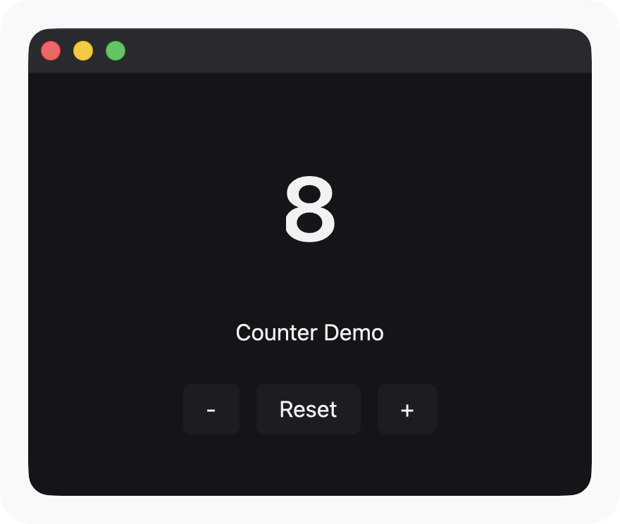 计数器组件演示