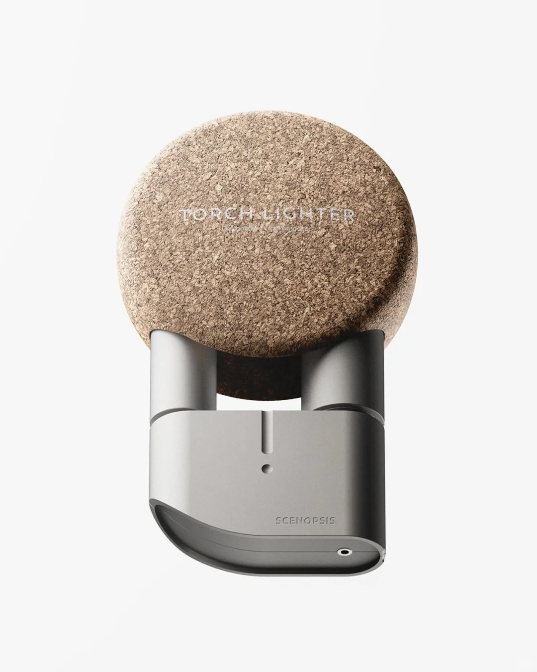 简约软木金属火炬打火机