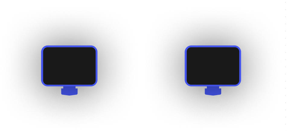 两台独立的计算机