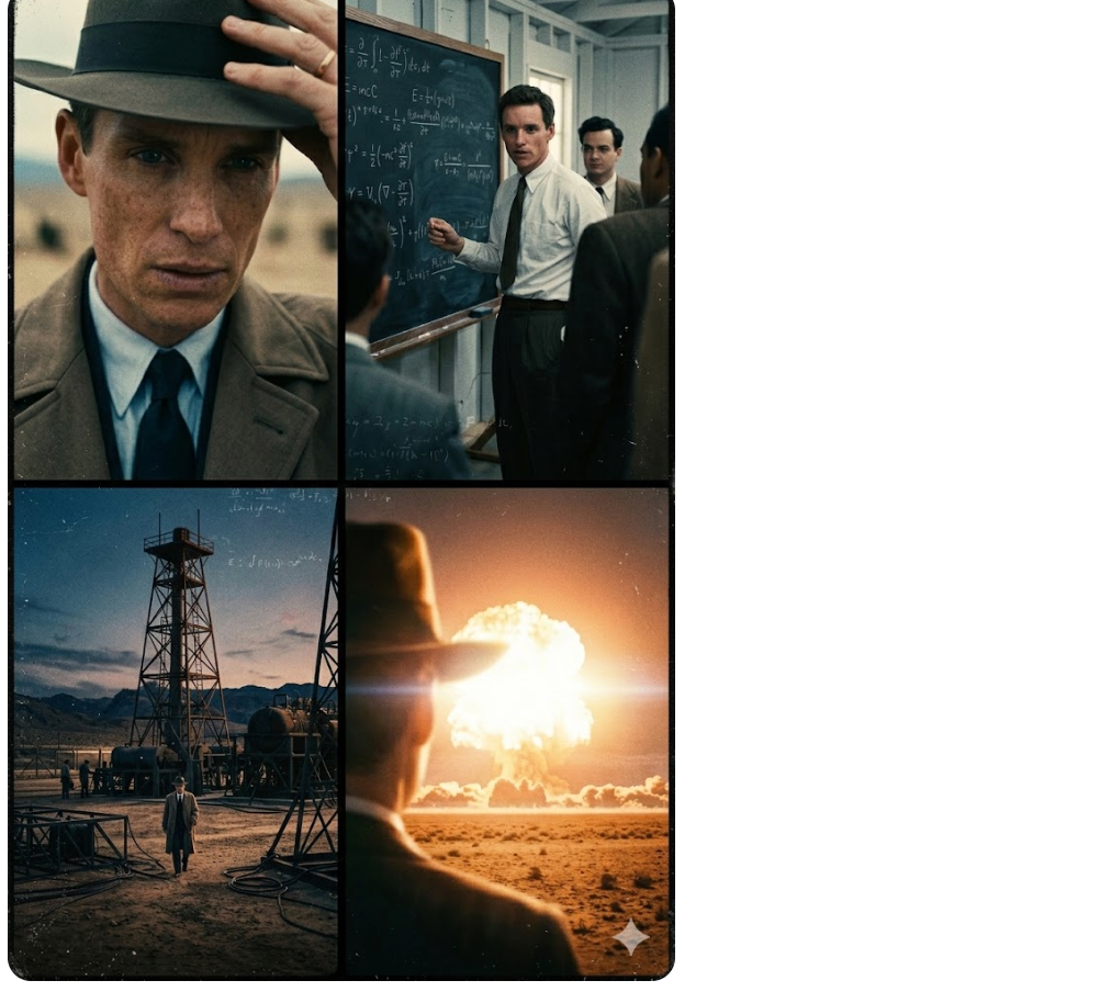 由模型生成的分镜头概念图