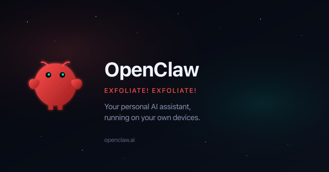 OpenClaw Logo:一个运行在本地设备的AI助手