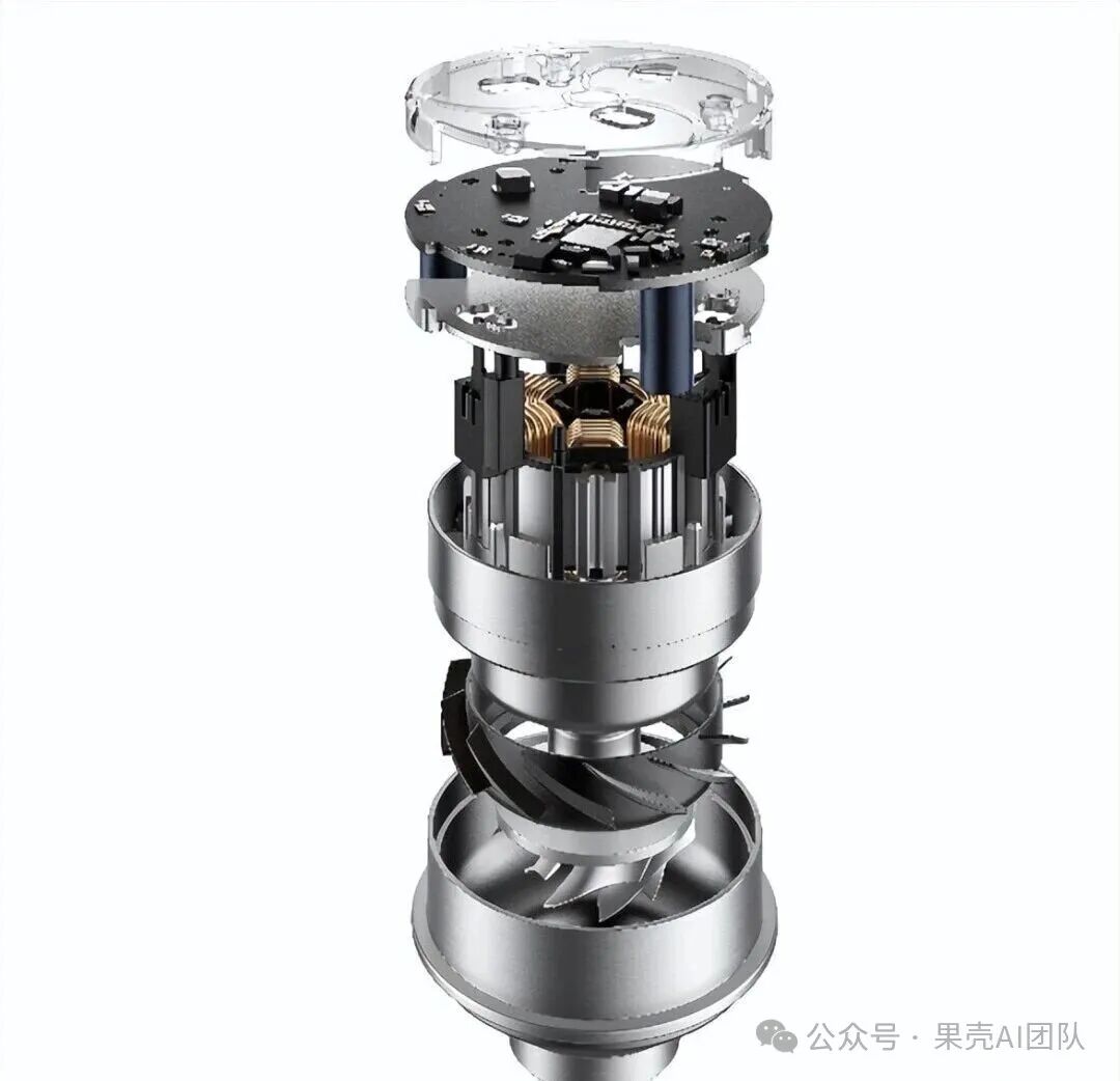 高速数字马达拆解爆炸图