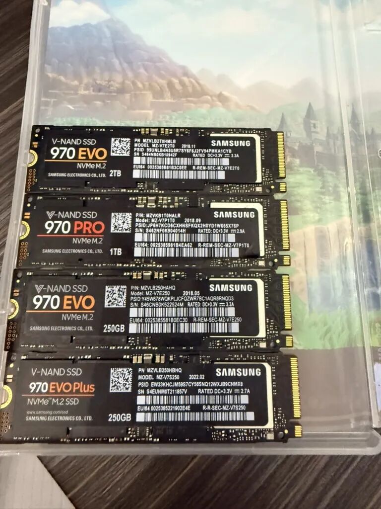 三星970系列M.2 NVMe SSD