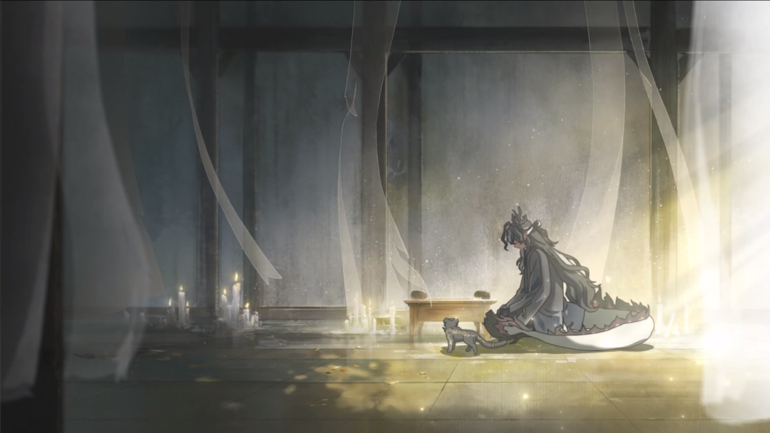 动画短片《黑白心弈》画面