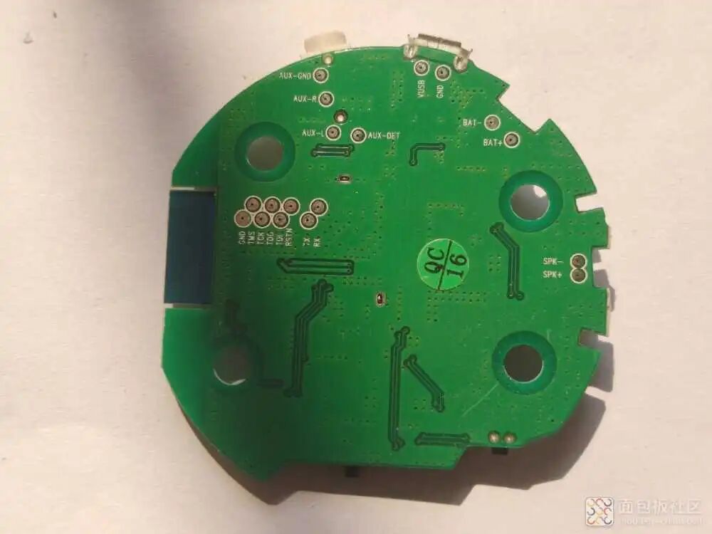 飞利浦BT25 PCB测试点与焊盘