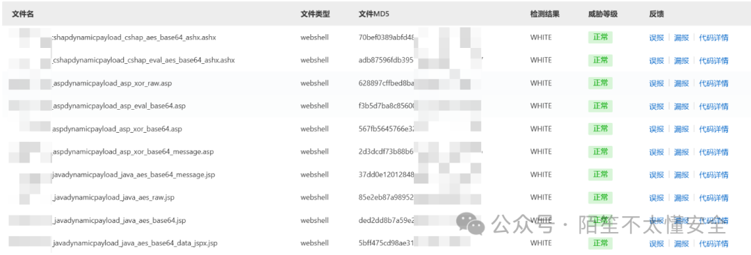 阿里云沙箱持久层识别交互测试结果