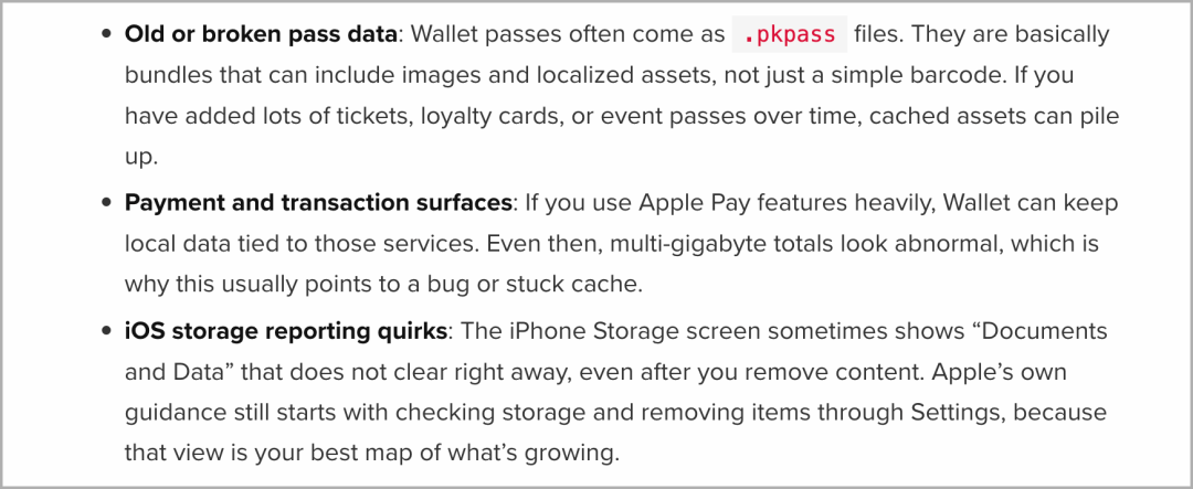 iOS钱包应用存储异常的可能原因分析