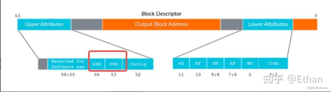 Block Descriptor位域结构中的权限属性字段