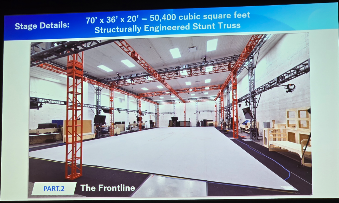 动捕棚舞台尺寸与特技桁架结构图