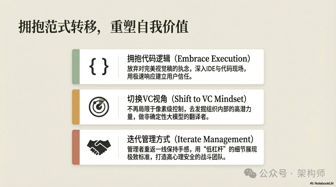 拥抱范式转移的三个行动方向