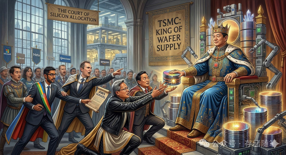 TSMC硅分配法庭插画