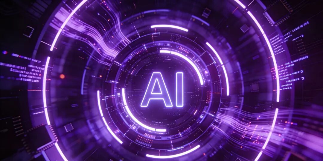 未来科技感的AI概念图