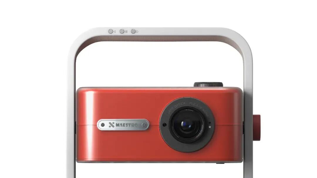 红色MAESTRO便携投影仪