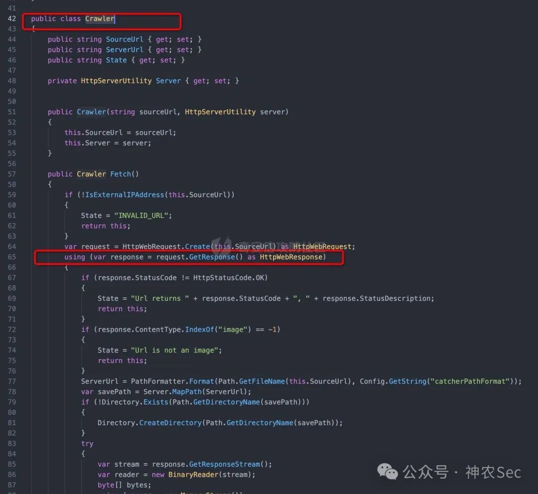 Crawler类创建HTTP请求获取响应