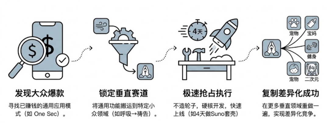 垂直细分与快速执行策略流程图