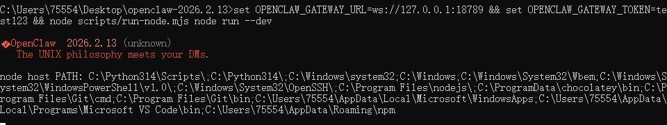 节点启动命令与环境变量