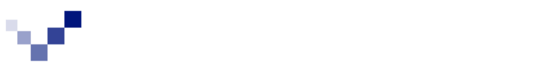 对称的蓝色V形像素图案