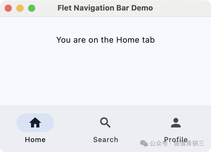 Flet标签页控件界面截图