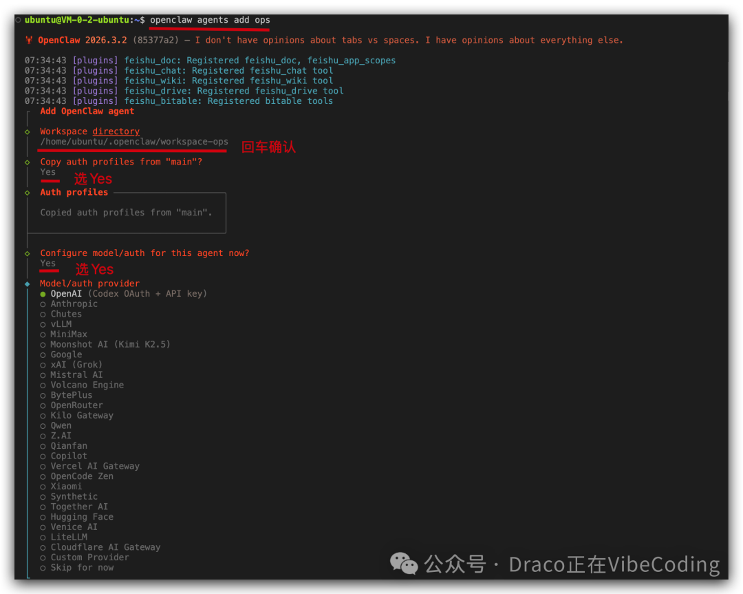 OpenClaw 2026 多Agent配置指南：一个实例如何运行多只龙虾并连接多个飞书Bot - 图片 - 4