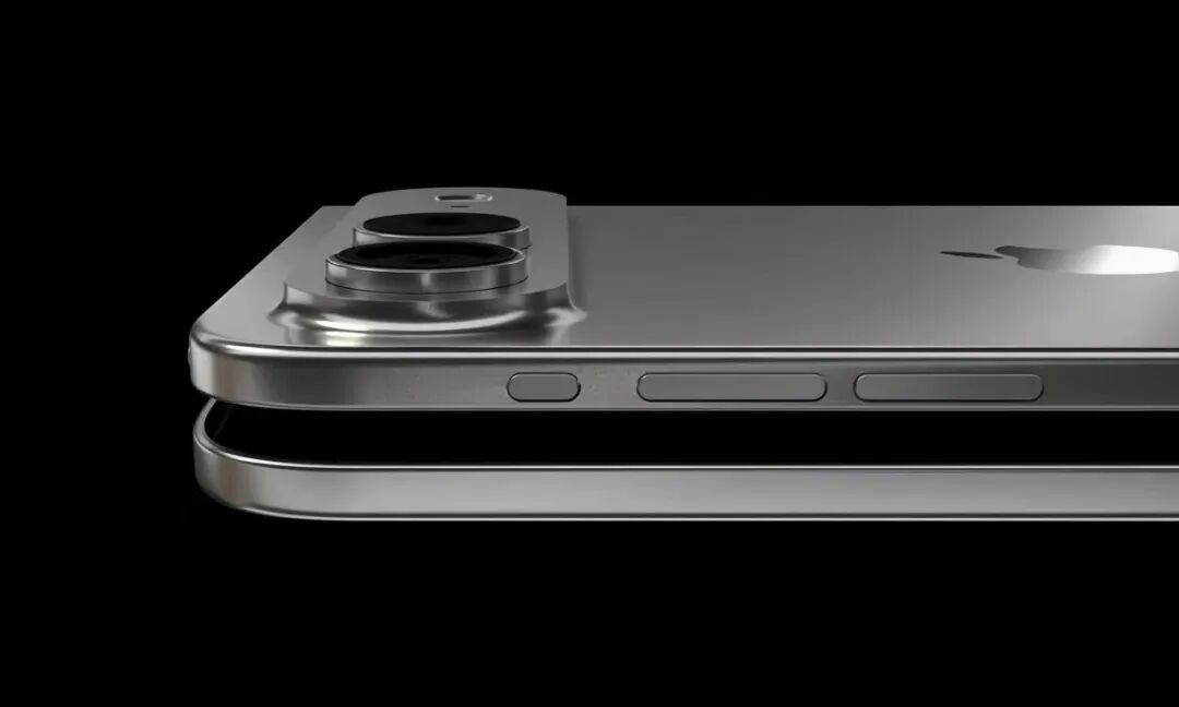 iPhone手机侧面设计细节图